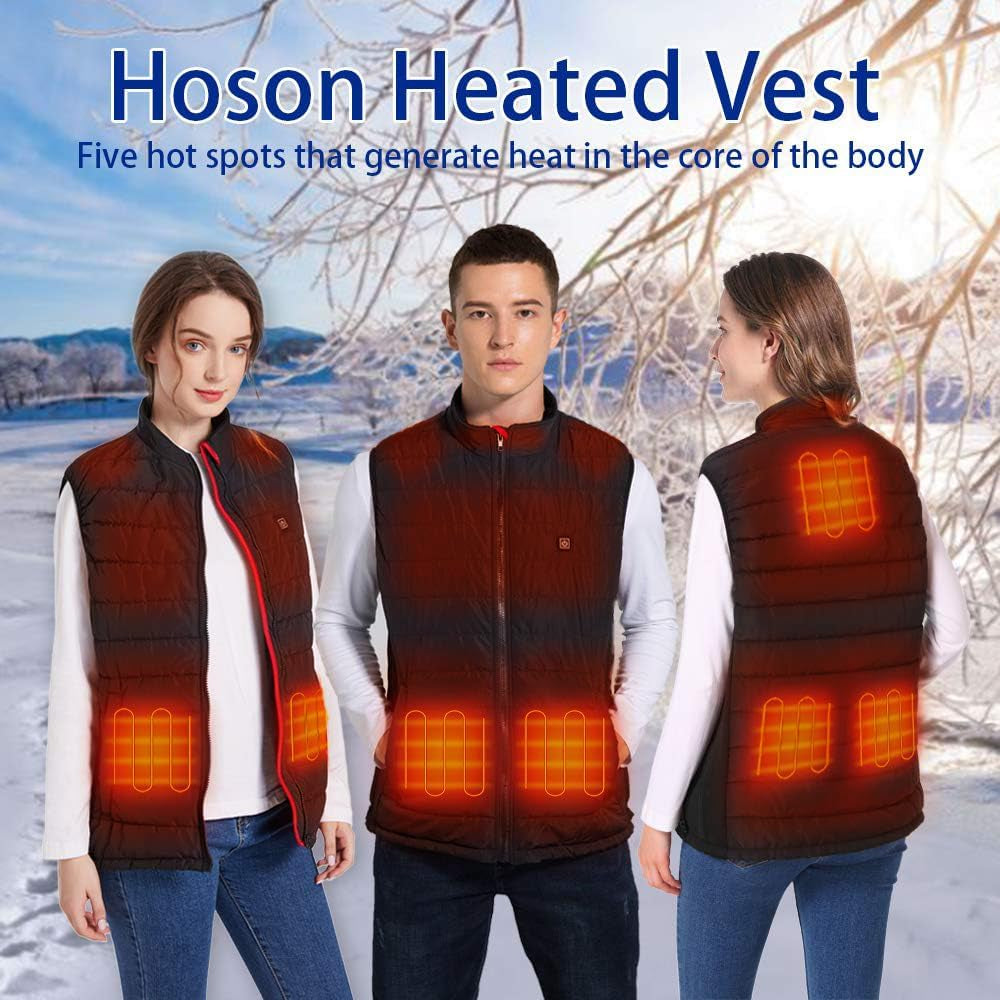 Electric Lightweight Heated Vest for Men and Women